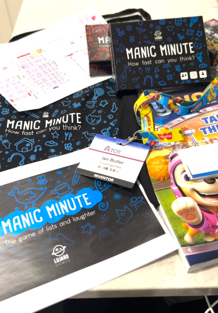 The 2025 London Toy Fair - Introducing Manic Minute