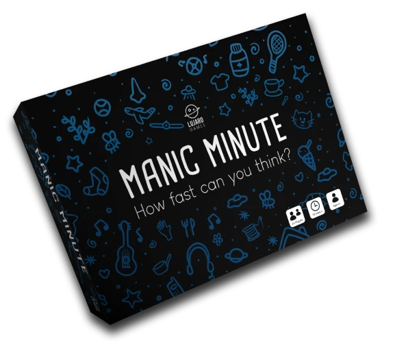 Manic Minute Original board game